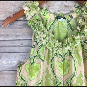 J.Crew Silk Paisley Sleeveless Blouse